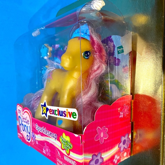 MY LITTLE PONY G3 NWT VTG 2004 TOYS R US EXCLUSIVE SPARKLESNAP PONY FIGURE - Picture 9 of 16